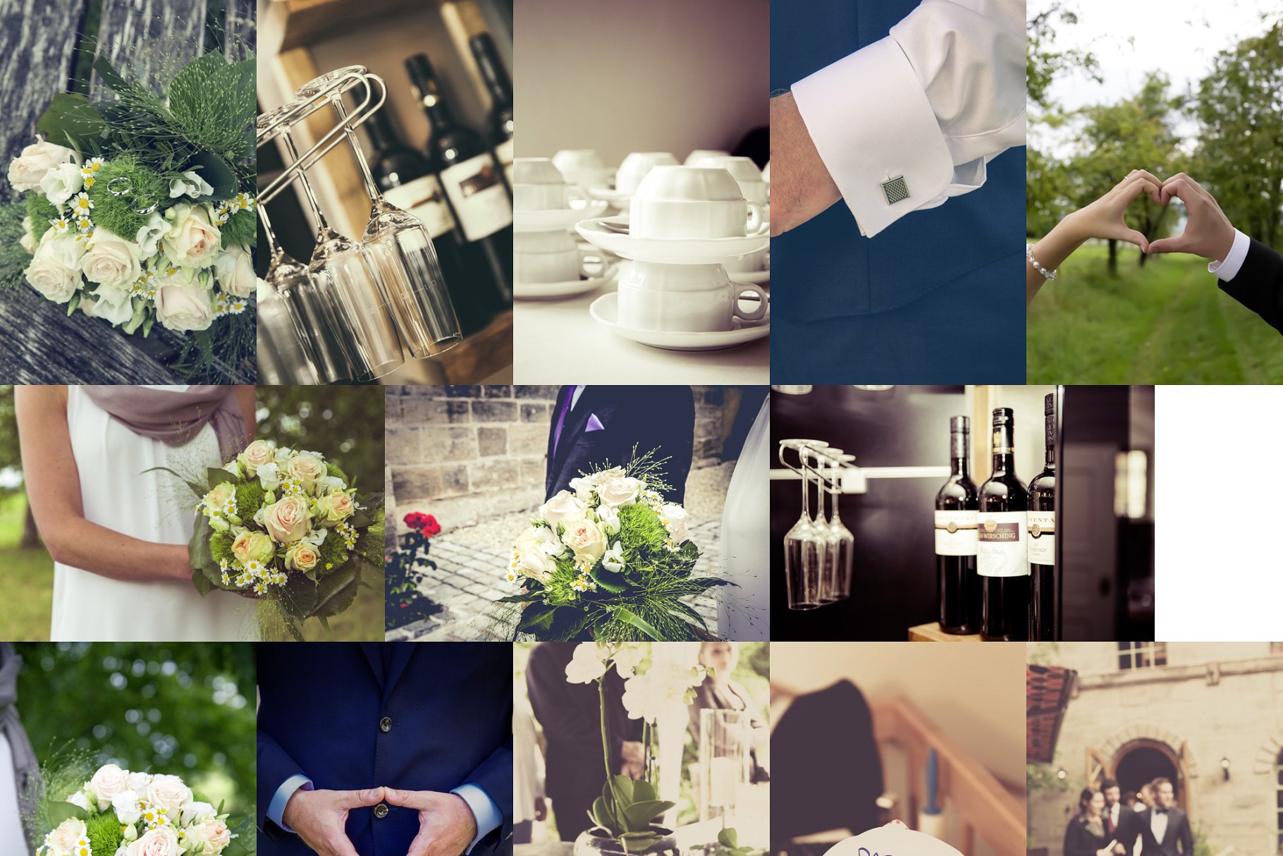 婚礼现场特写镜头高清照片素材 34x hi-res Wedding Image Bundle插图(1)