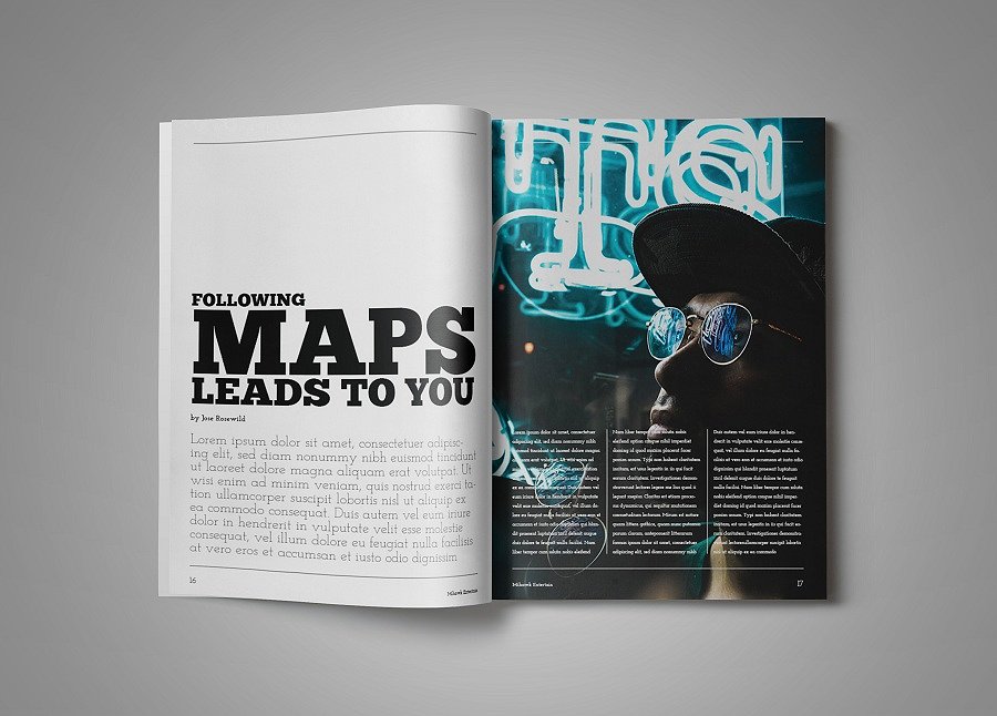 30页时尚多用途的Indesign杂志模板下载[indd]插图(9)