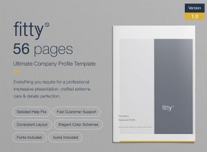 完美的常用企业画册模版下载[For Illustrator]