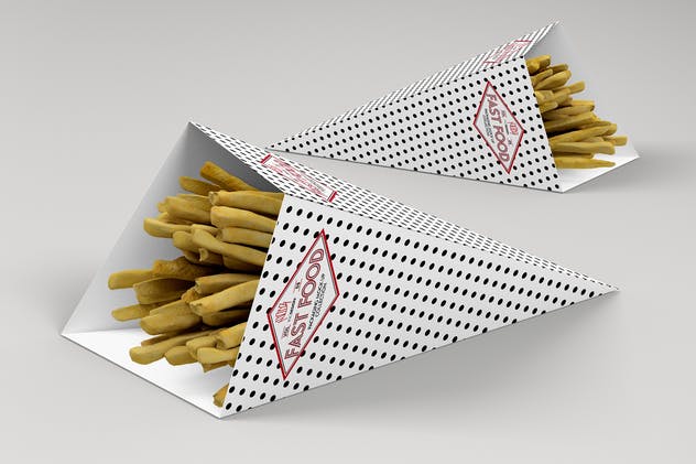 快餐食品包装样机v8 Fast Food Boxes Vol.8: Take Out Packaging Mockups插图(3)