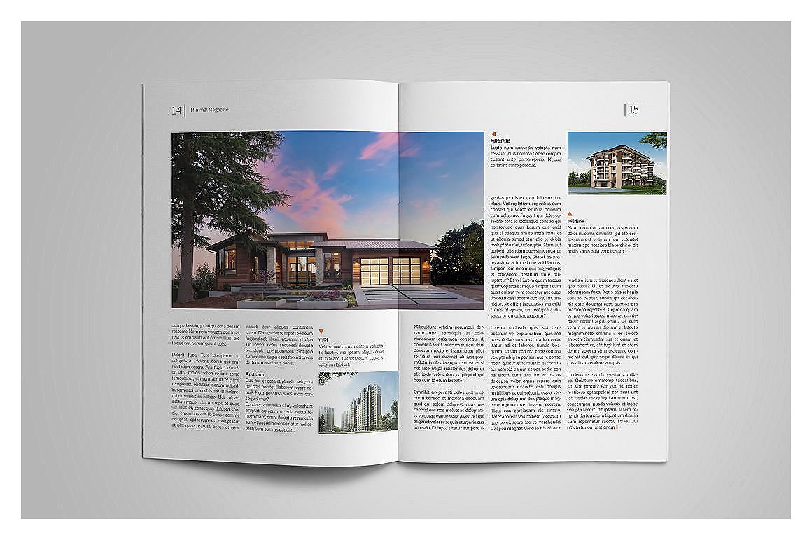 专业、整洁、现代的30页杂志画册模板插图(7)