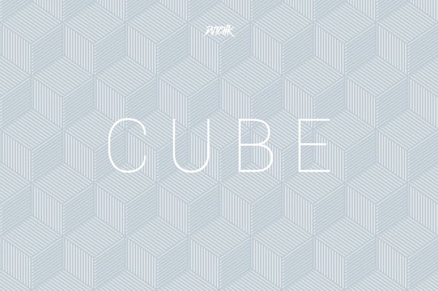 立方体-无缝几何背景（第05卷） Cube| Seamless Geometric Backgrounds | Vol. 05插图(3)