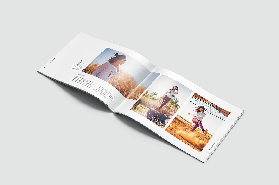 简约而专业的图形设计师产品组合杂志模板插图(24)