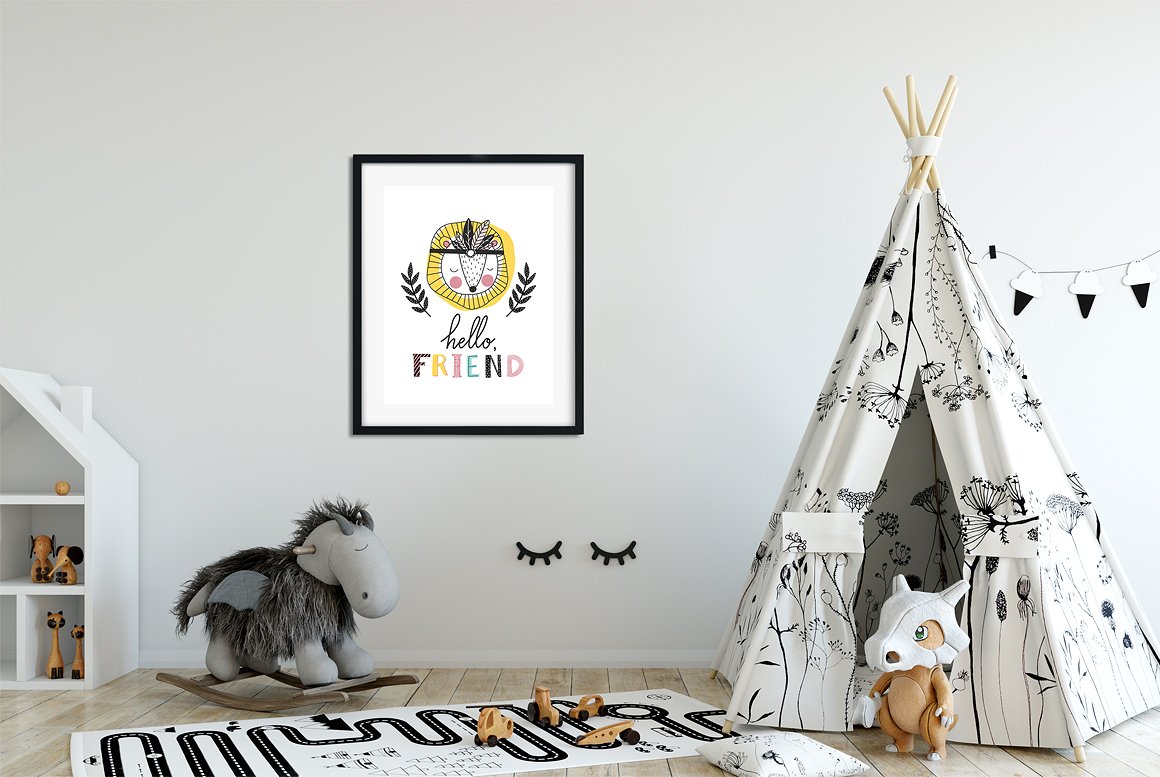 充满童趣的手绘动物字母素材打包下载[png,eps]插图(5)