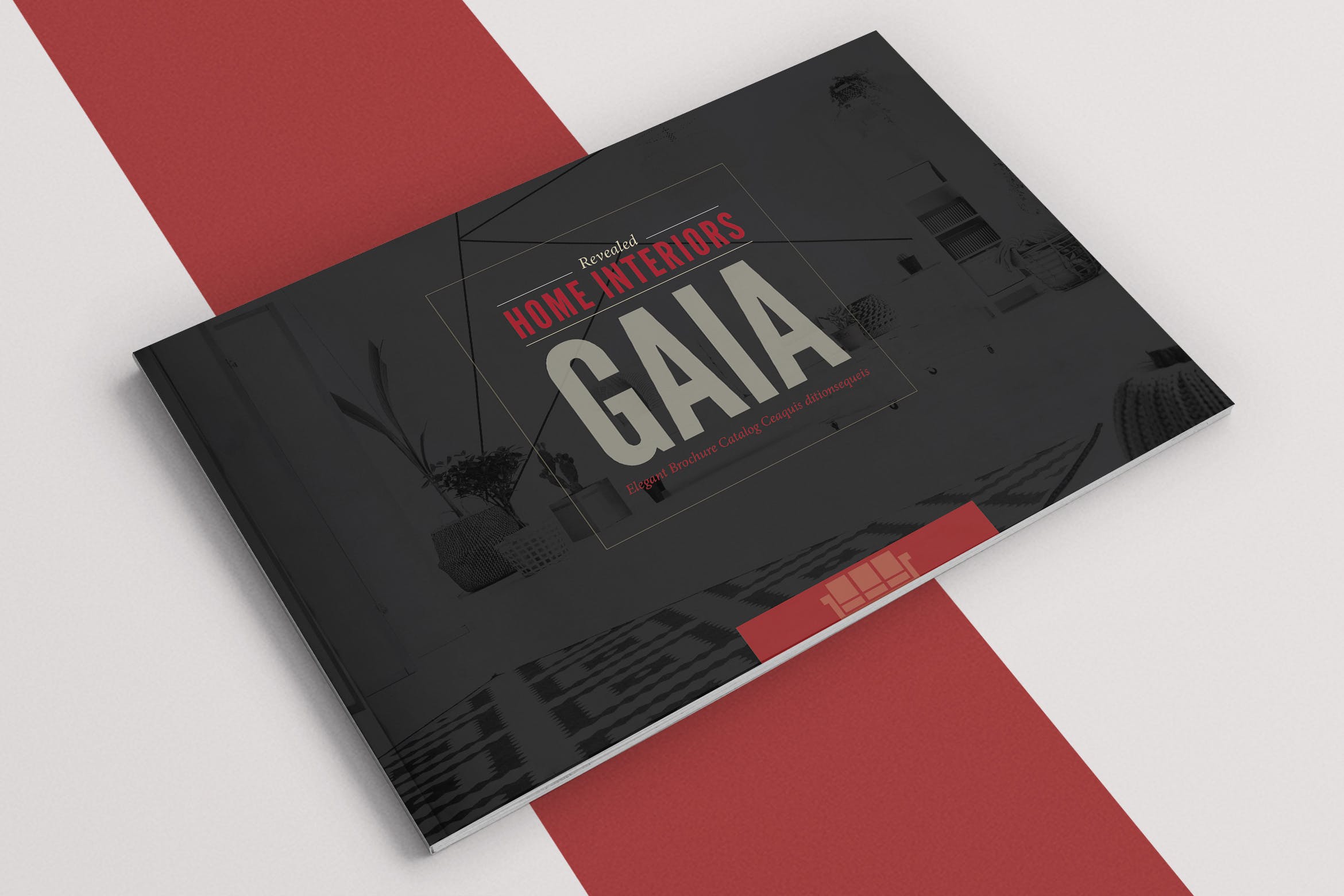 时尚家具产品设计目录画册设计模板 Furniture Brochure插图