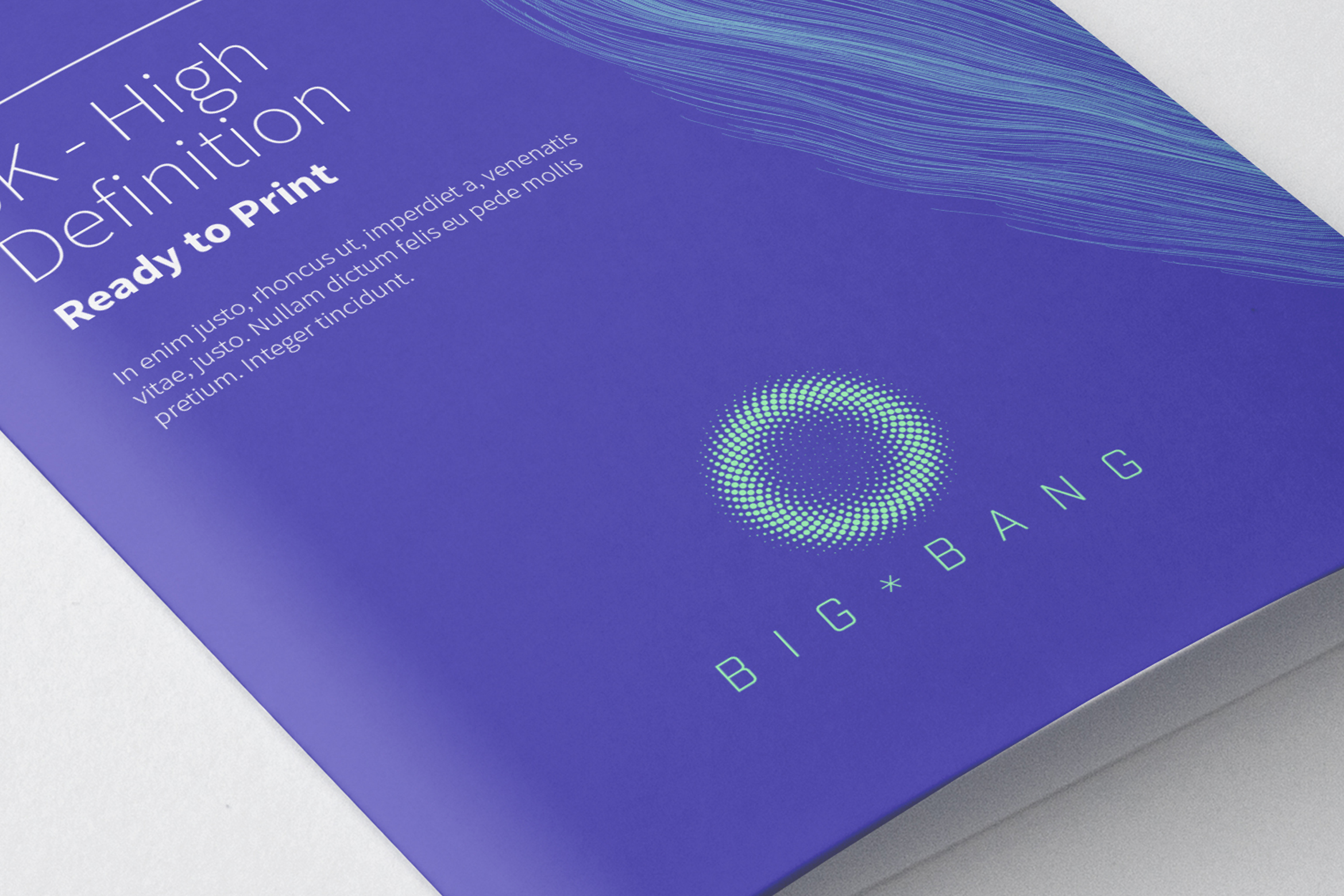 三折页设计宣传传单设计效果图样机01 Tri Fold Brochure Mockup 01插图(2)