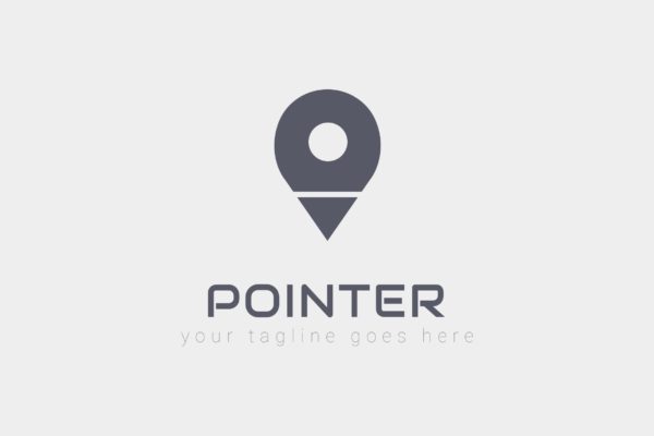 旅游/地图品牌Logo设计素材库精选模板 Pointer – Logo Design