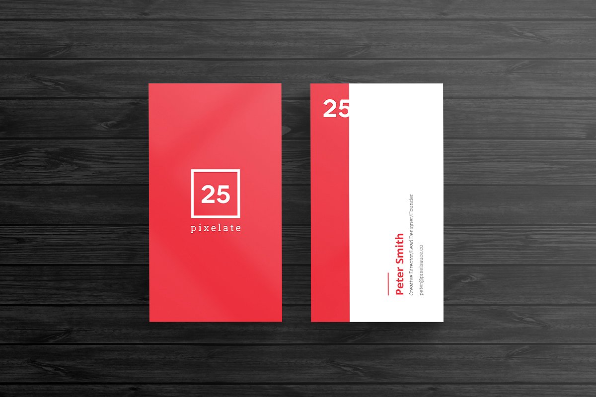 68个高端时尚简约的商务名片设计模板插图(10)