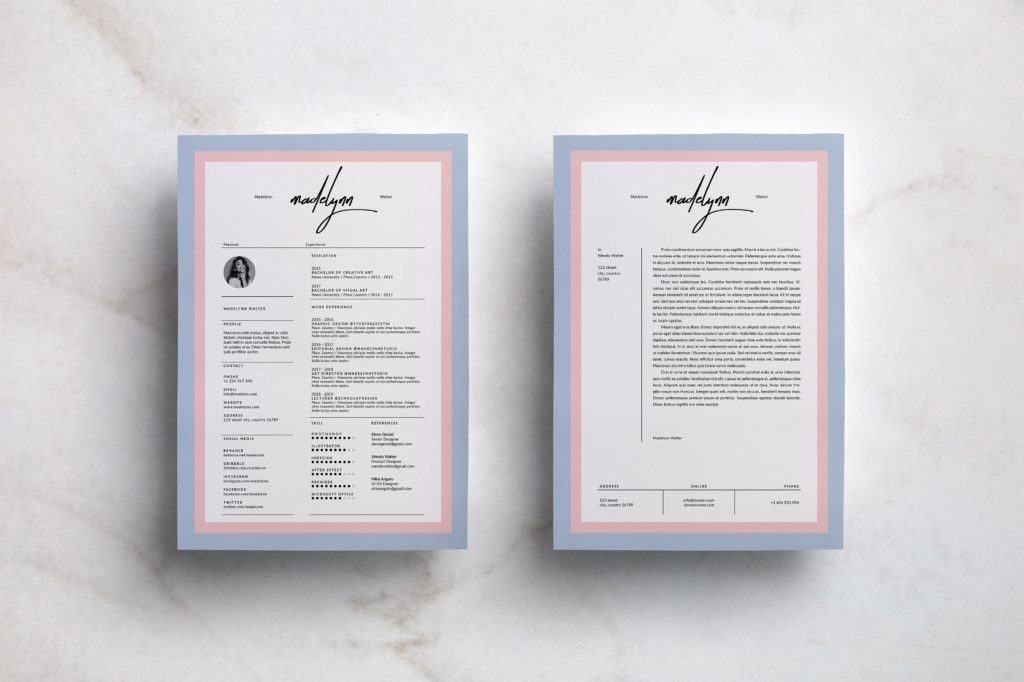 优雅简洁的画册模版下载[indd]插图(7)