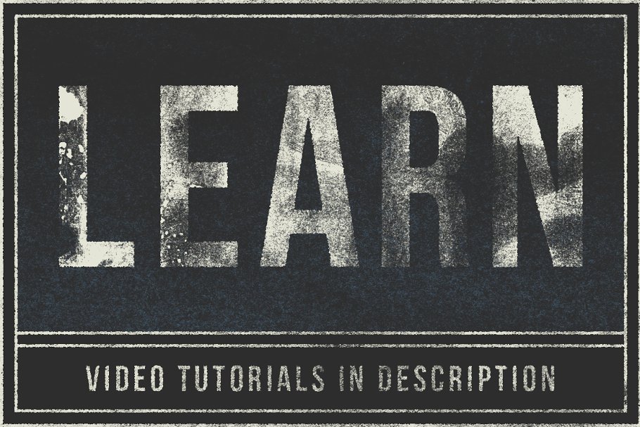 细微噪点旧式印刷纯手工纹理合集 Subtle Distress Texture Pack插图(4)