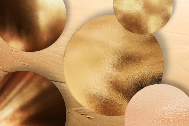 50个超有质感高分辨率金色闪光箔纸纹理素材 50 Gold Textures插图(9)