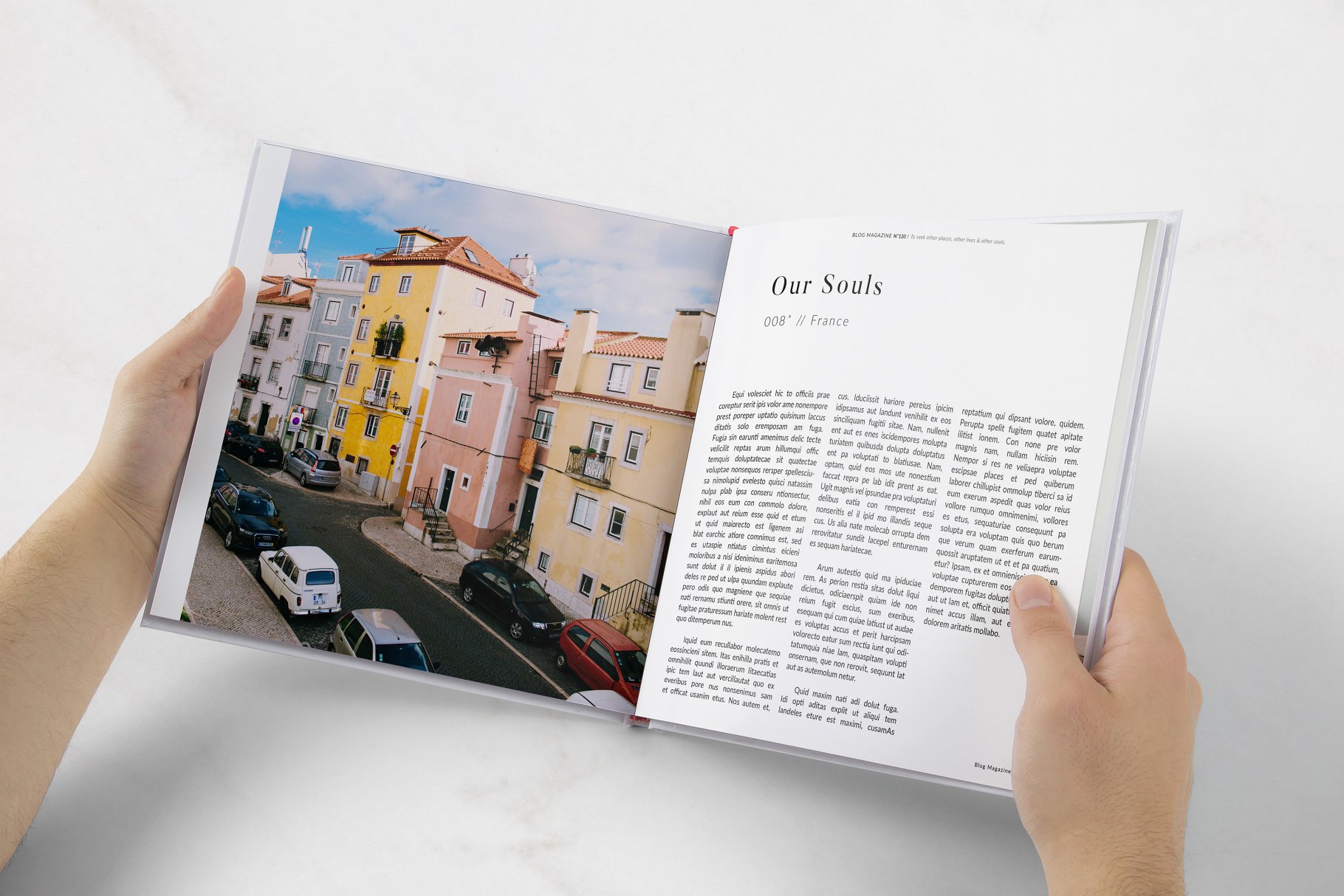 极简主义旅行博客杂志模板 Blog Magazine插图(6)