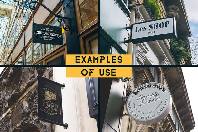 117个店招/店铺黑板样机超级合集 The Ultima Signs Collection插图(4)