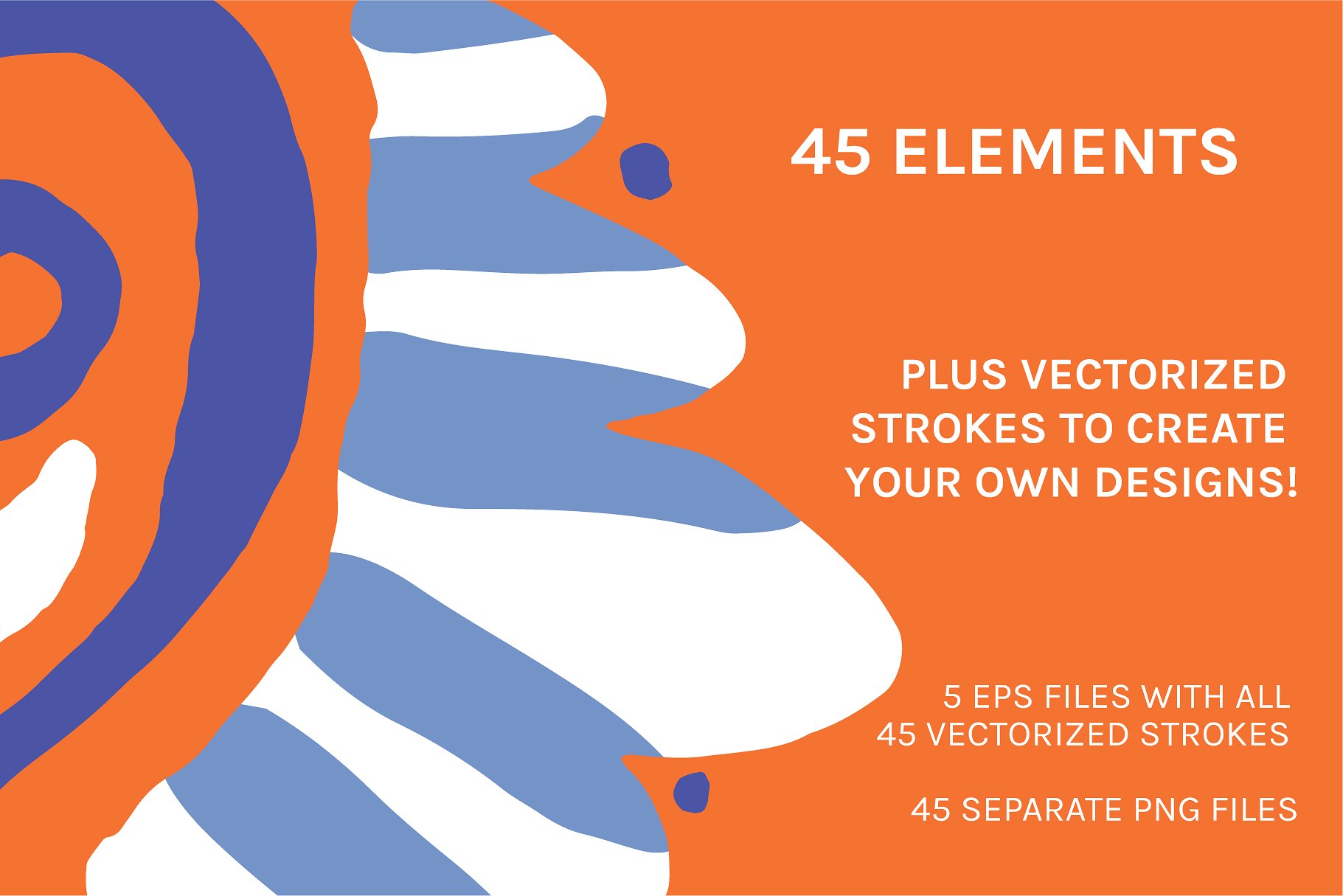 自然抽象无缝矢量花卉图案 Abstract Floral | Boards + Patterns插图(6)