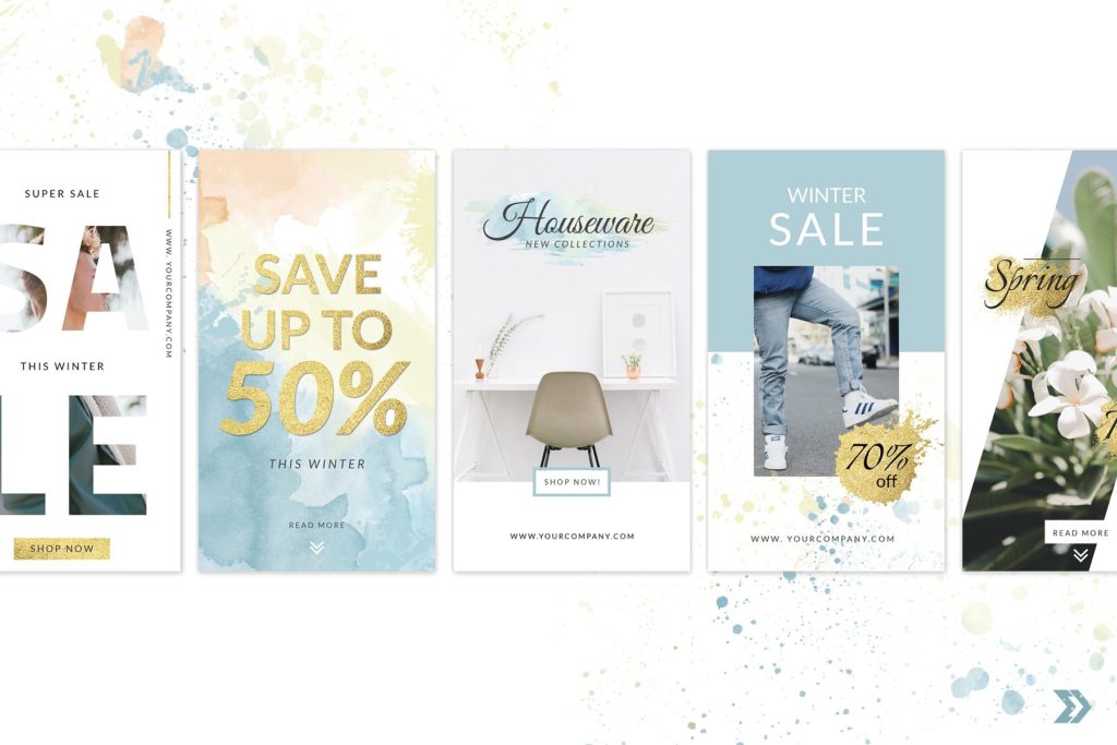 50款金箔水彩PSD广告图模板下载[psd,jpg]插图(9)