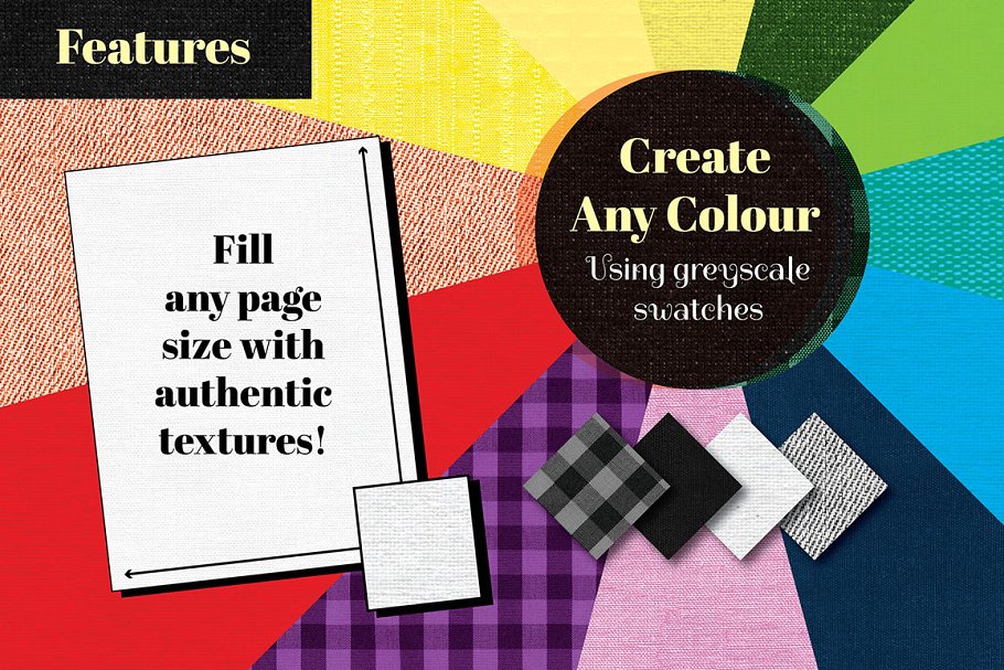 真实棉织物纹理 Cotton Textures and Patterns插图(6)