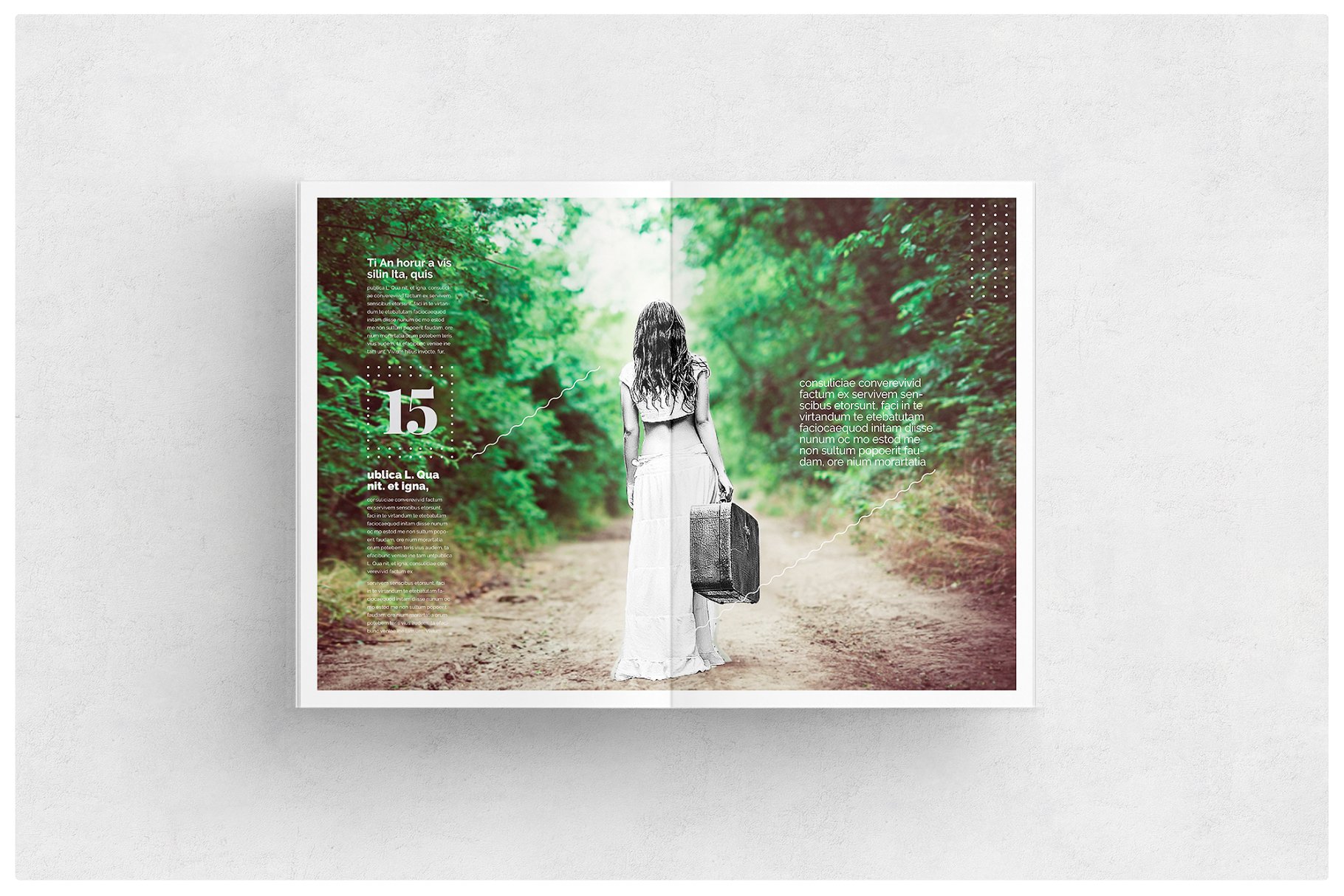 时尚范儿杂志模板 Magazine Template插图(10)