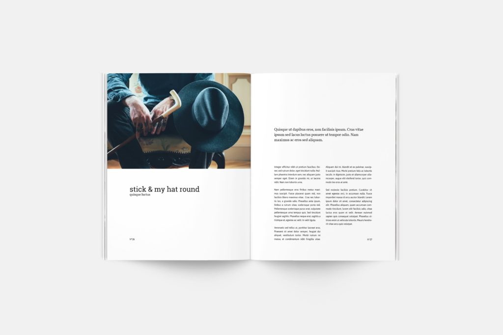 简洁干净专业的企业画册模版下载[indd]插图(9)