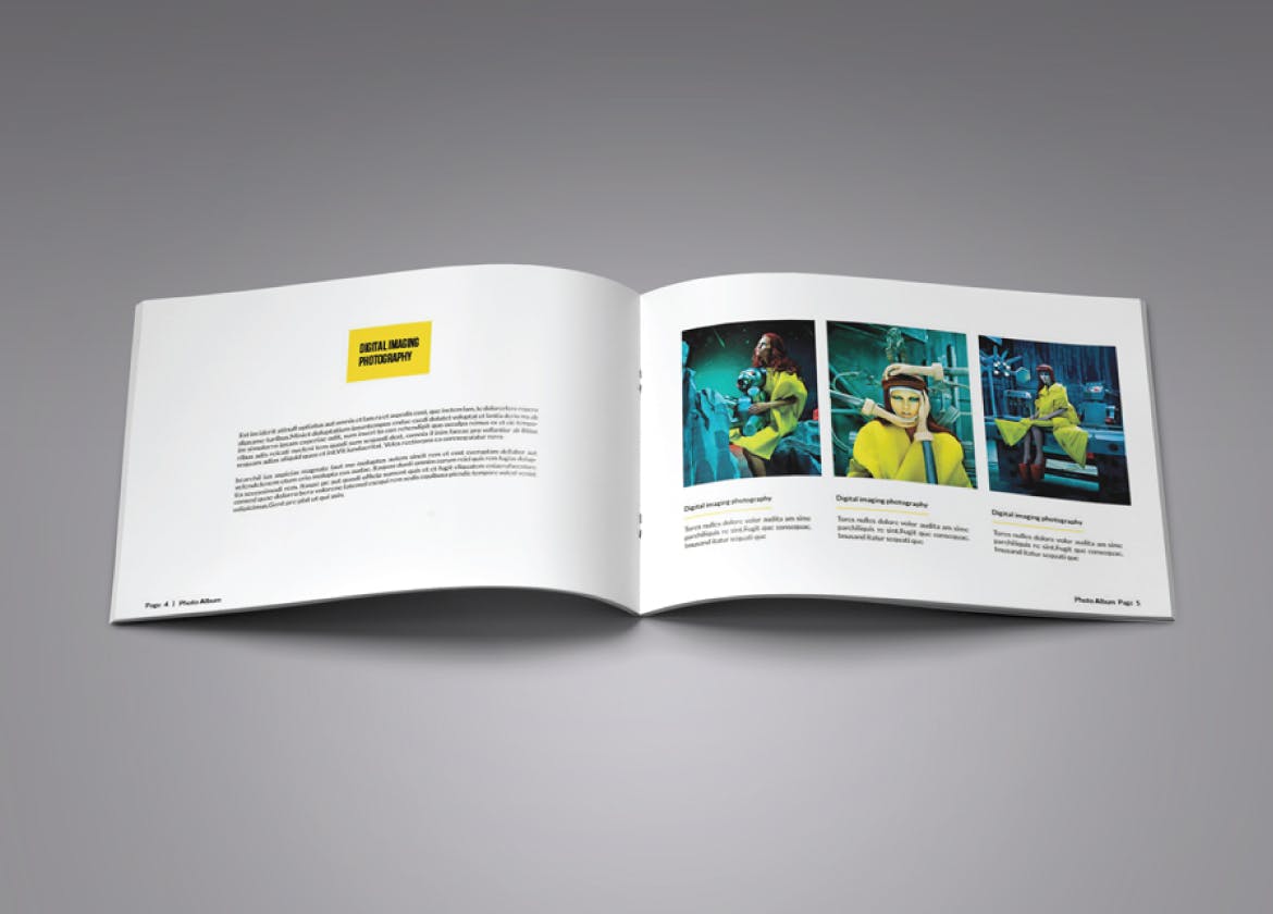 摄影工作室作品集设计模板v6 Lanscape Portfolio Vol. 6插图(2)