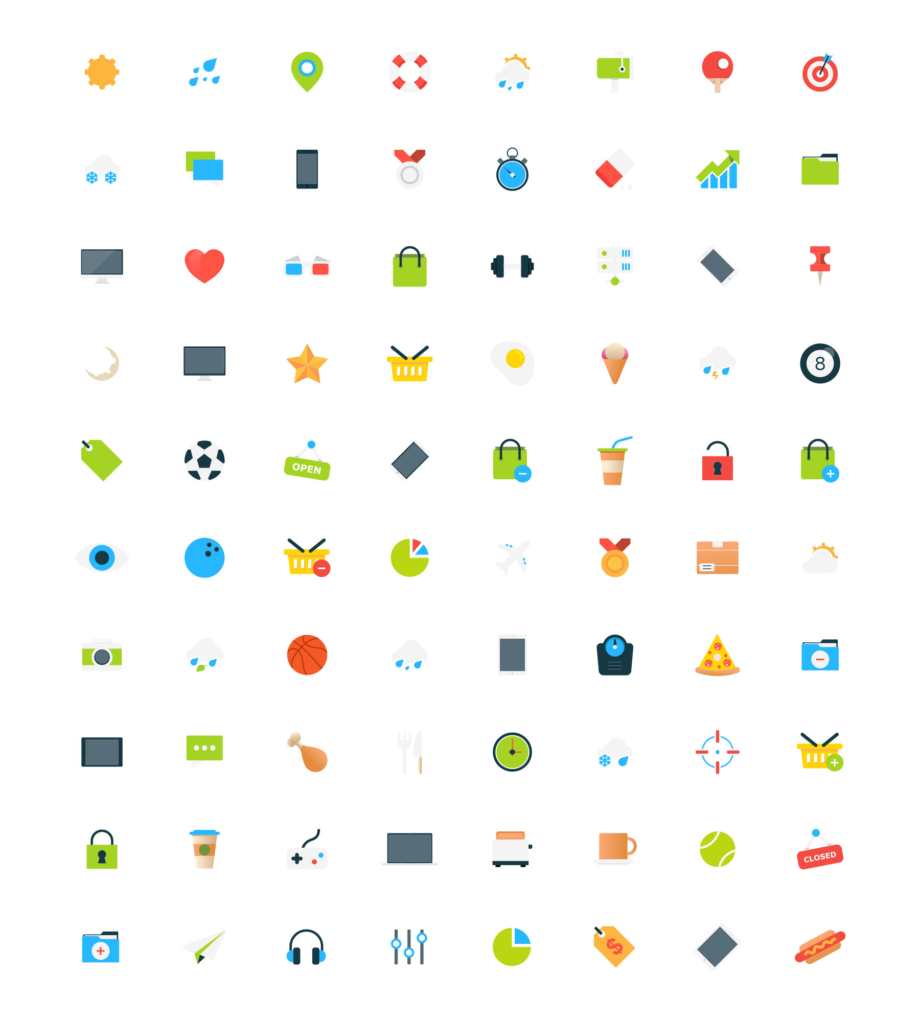 Colorful Tiny Icons