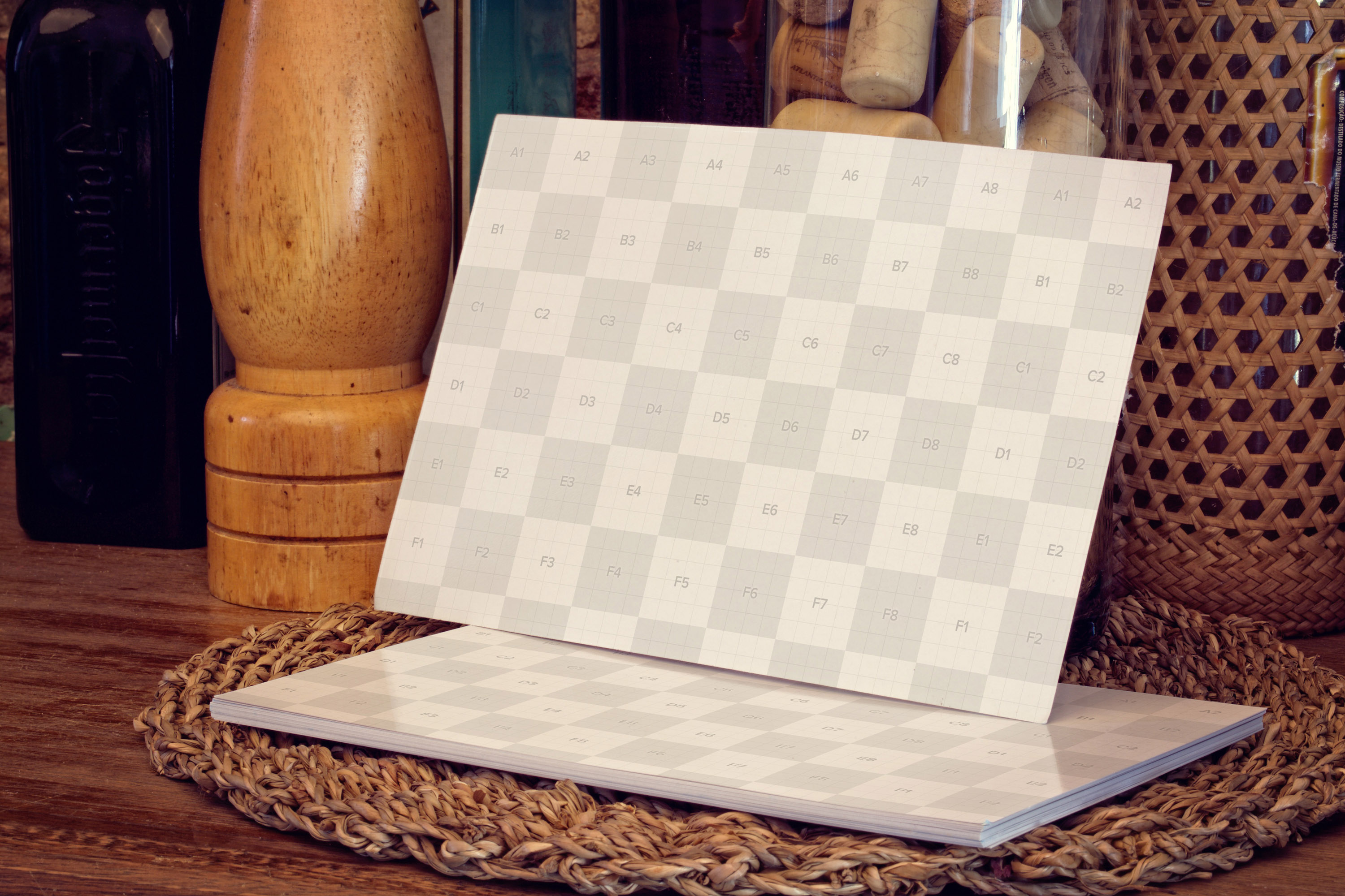 品牌宣传海报设计效果图样机01 Flyer Mockup 01插图(1)