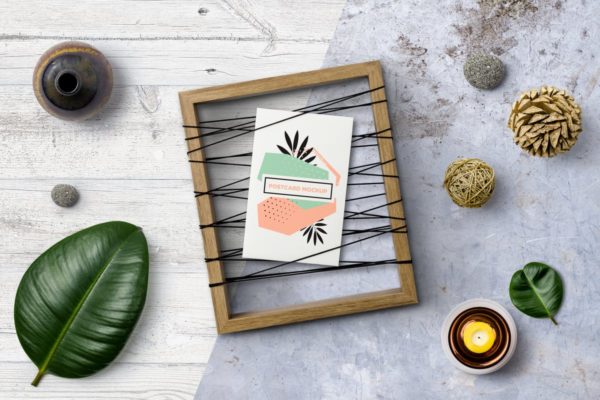 创意场景画框相框样机模板 Picture Frame Scene Generator