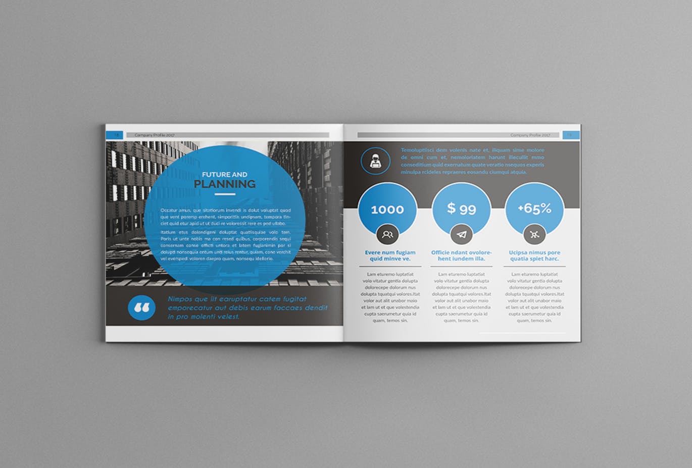 时尚简约好用的品牌手册房地产楼书杂志画册设计模板插图(7)