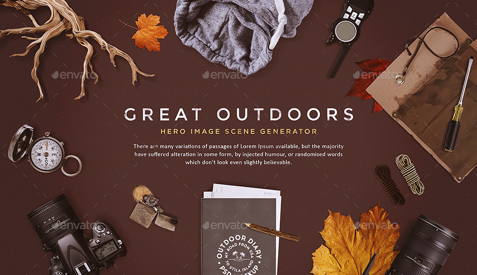 高品质的户外探险场景生成器下载 1.25 GB[psd]插图(7)