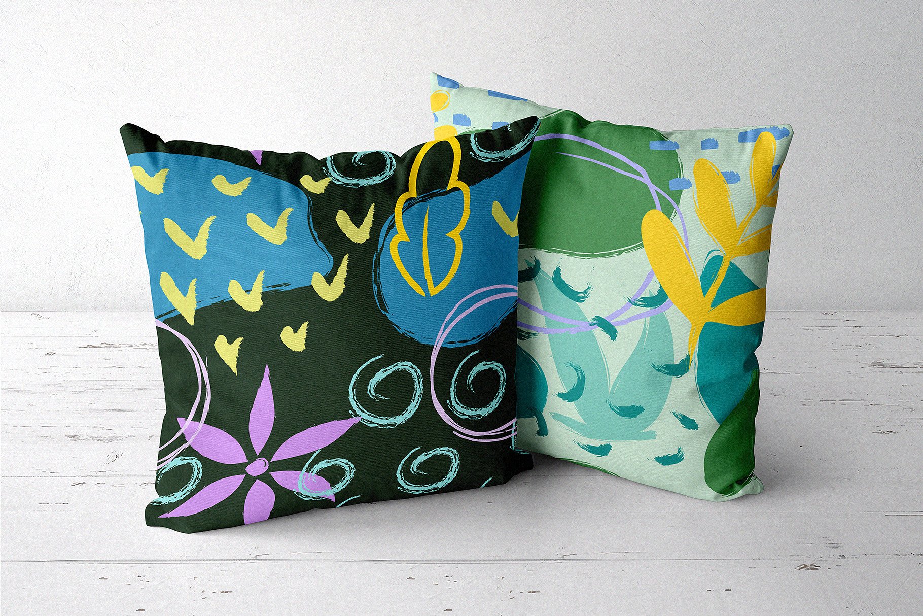 艺术家抽象油画图案纹理 Artistic Dimension Abstract Patterns插图(4)