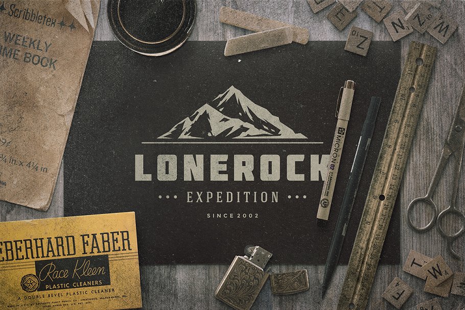 280个户外品牌Logo标志和徽章模板 280 Outdoor logos and badges插图(74)