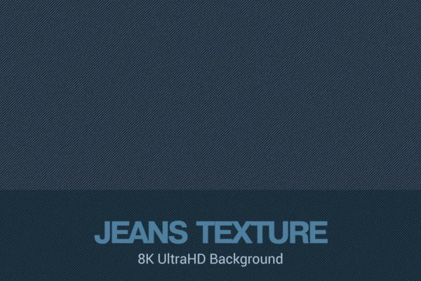 8K超高清牛仔棉料材质背景图素材 8K UltraHD Jeans / Cotton Texture Background