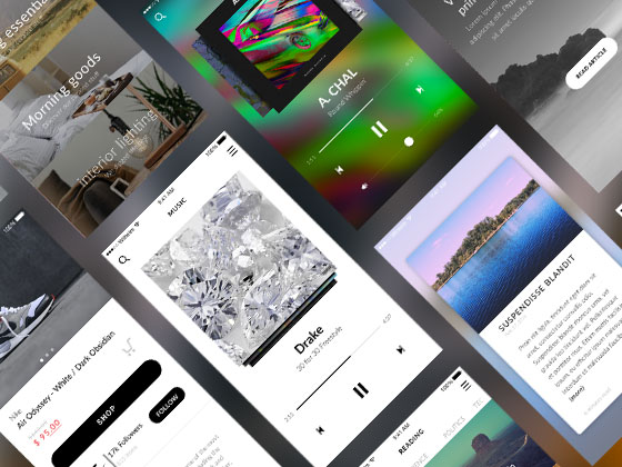 Wilhelm 界面包素材之家精选sketch素材