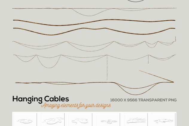大帐篷灯泡装饰金属字体场景模板17 Marquee Light Bulbs Chaos 17 – Shapes & Backgrouds插图(7)