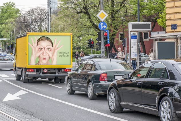 户外广告灯箱广告样机模板合集第一弹 Advertising Space Mock-up Bundle 01插图(1)