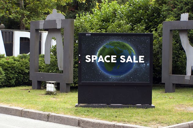 户外广告灯箱广告样机模板合集第三弹 Advertising Space Mock-up Bundle 03插图(14)