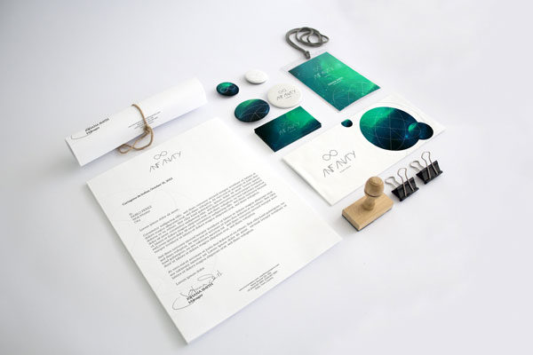 企业VI视觉设计效果图办公用品样机模板 Stationery Mockup 5