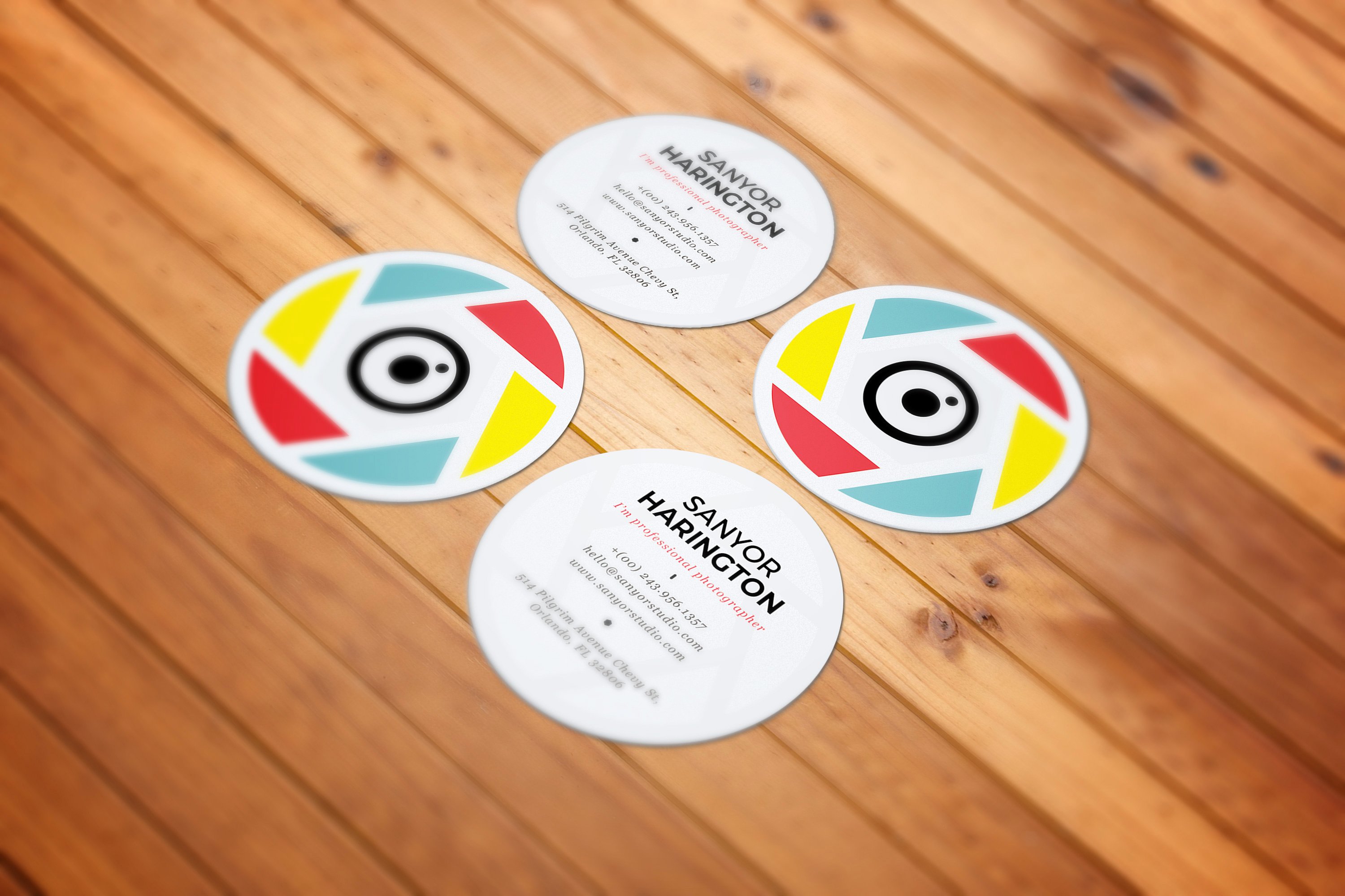 20个不同风格的适合高端摄影师的名片设计卡片邀请函设计模板插图(15)