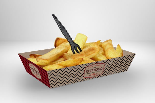 快餐熟食外卖外带食品包装样机v10 Fast Food Boxes Vol.10: Take Out Packaging Mockups插图(1)