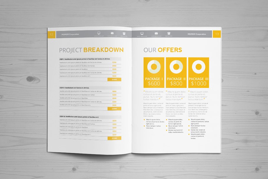 极简主义企业项目提案介绍模板 Jogja Simple Proposal Template插图(7)