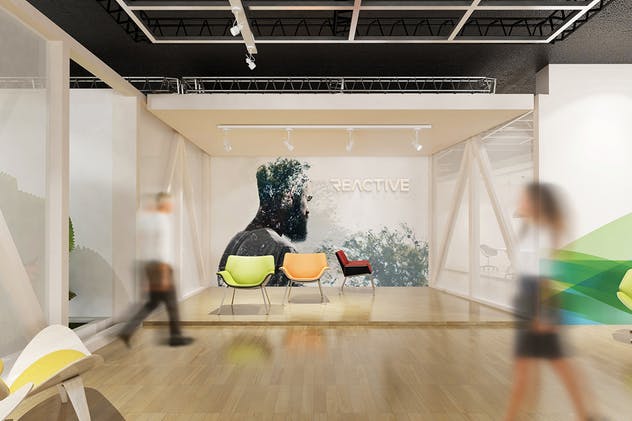 办公室场景品牌VI演示样机v6 Office Branding Mockups V6插图(7)