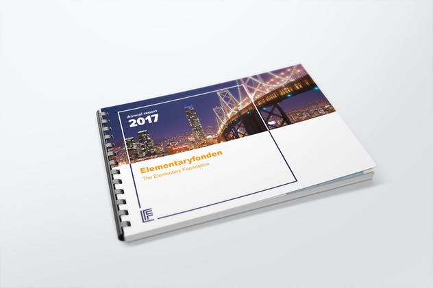 高档活页记事本/笔记本样机模板V2 Comb Bound Book Mockups 2插图(1)