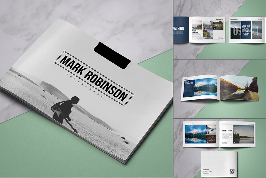 20款创意画册企业文宣手册模板 Big Bundle – 20 Creative Brochures插图(15)