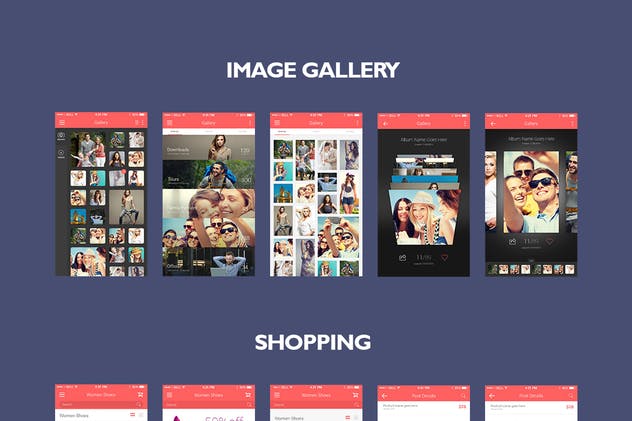 电商/资讯/影音等多用途 APP UI 套件 Zoom UI Kit插图(5)