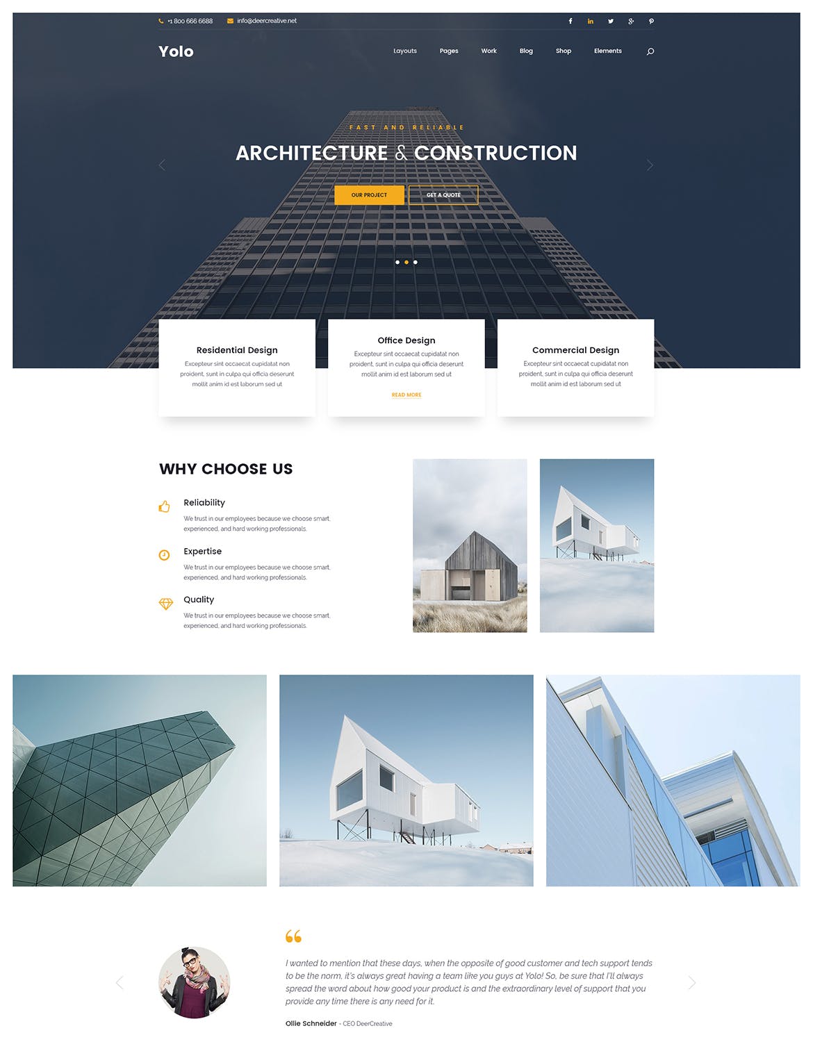 响应式网页设计多用途网站设计PSD模板 Yolo | Responsive Multi-Purpose PSD Template插图(9)