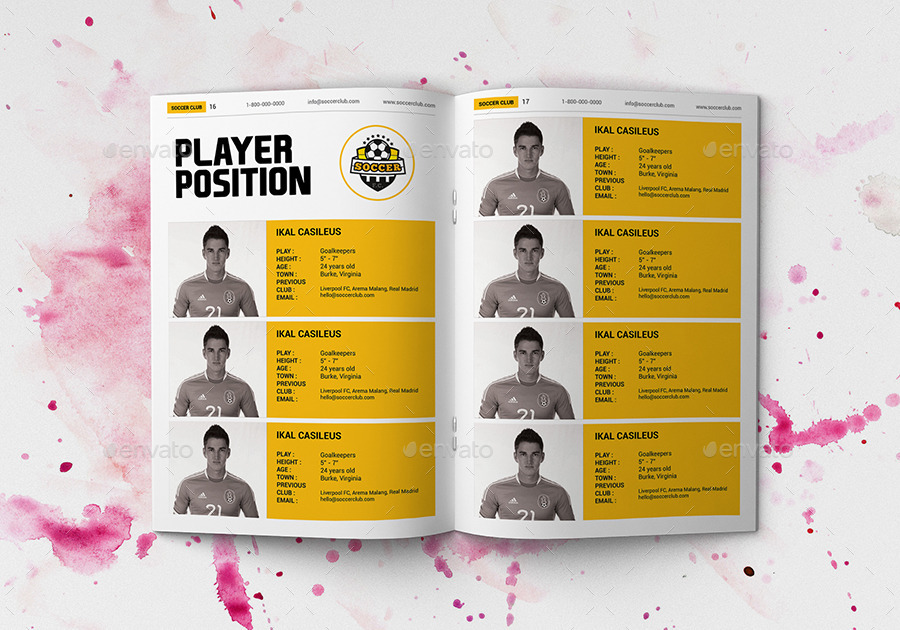 多用途足球俱乐部特色小册子插图(9)