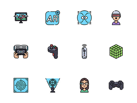 30 枚未来科技元素图标素材之家精选sketch素材