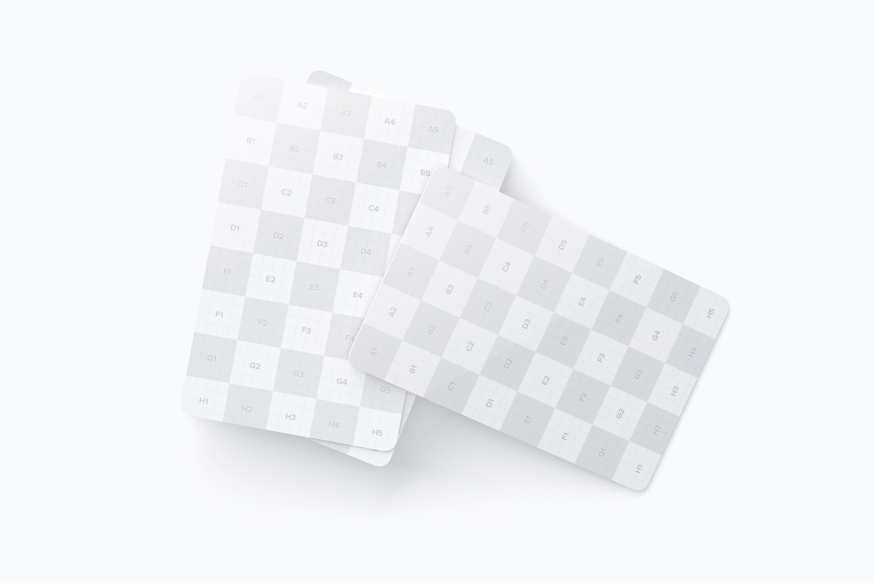 会员礼品积分卡外观设计效果图样机03 Gift Card Mockup 03插图(1)