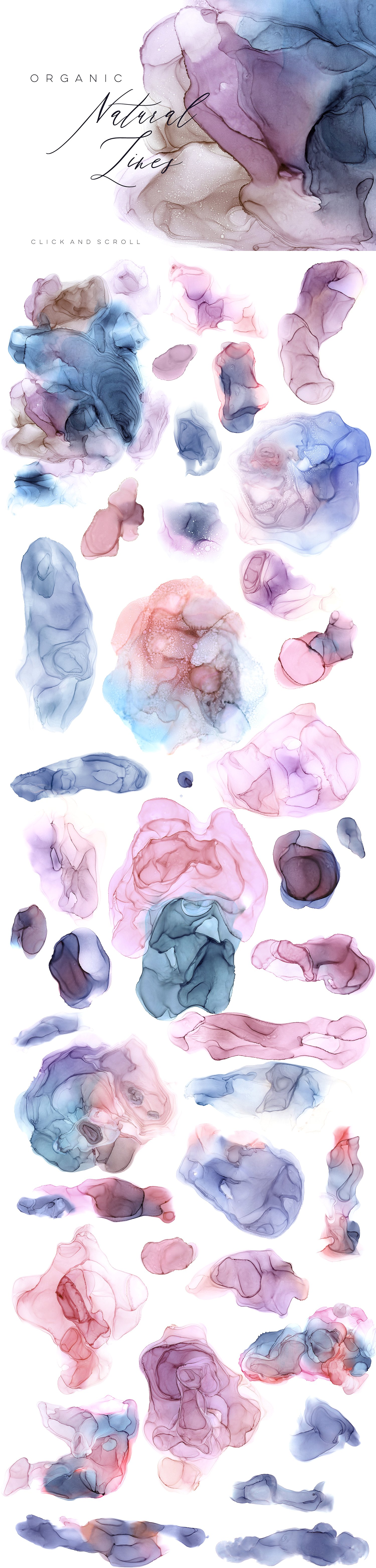 奇幻魔法墨水纹理 Enchanted Ink Textures插图(8)