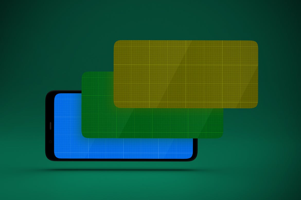 谷歌Pixel 4手机屏幕预览效果图素材库精选样机v2 Pixel 4 Mockup V.2插图(9)