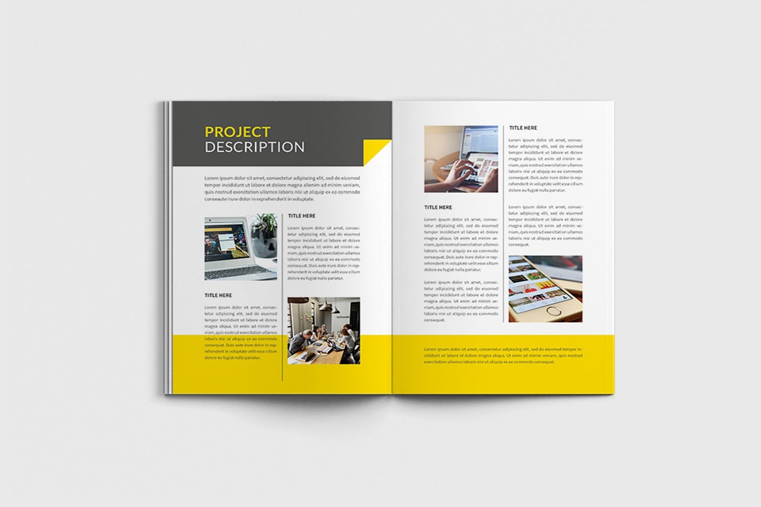 网站规划书/解决方案设计模板 Webvice – A4 Web Proposal Template插图(5)